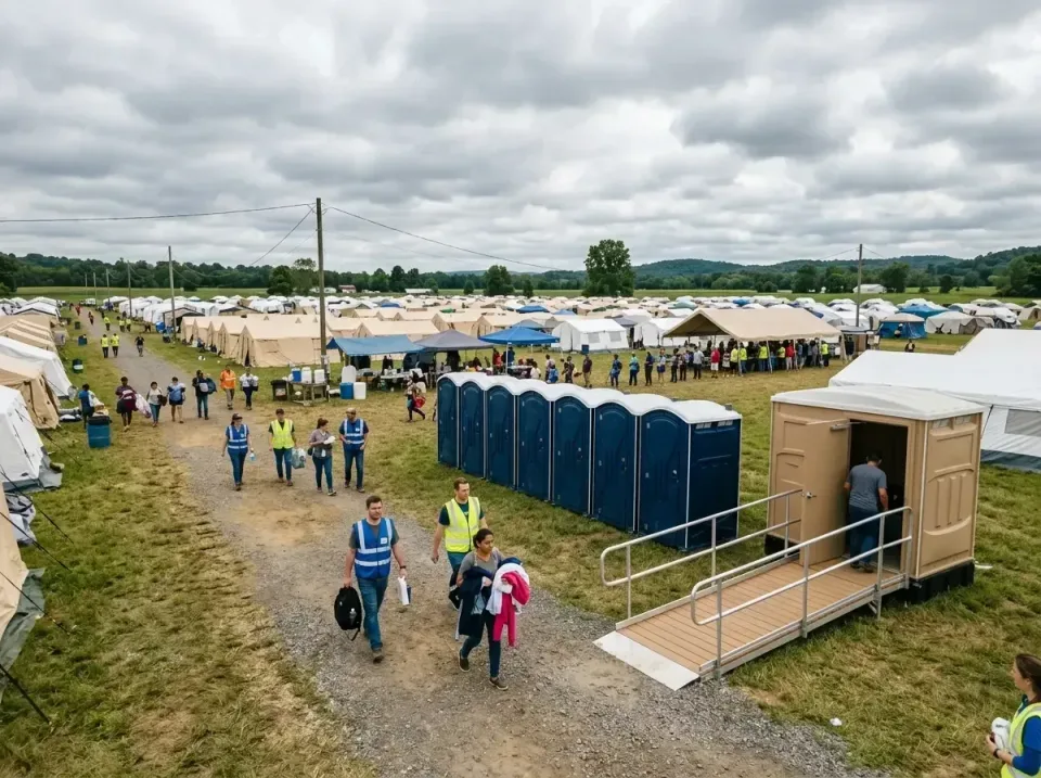 disaster-relief-camp-restrooms-010 — frequently asked questions, Dumpster & Portable Bathrooms Rental in Marlene Village, OR